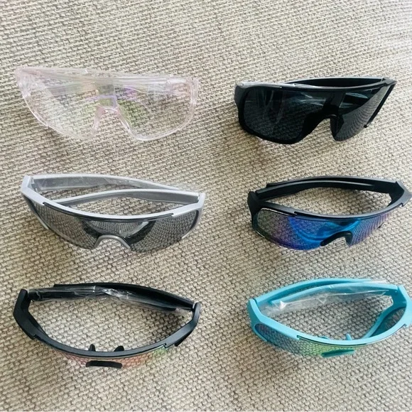 Pack 6 sports glasses cycling , running , outdoor or any sports - Picture 2 of 12